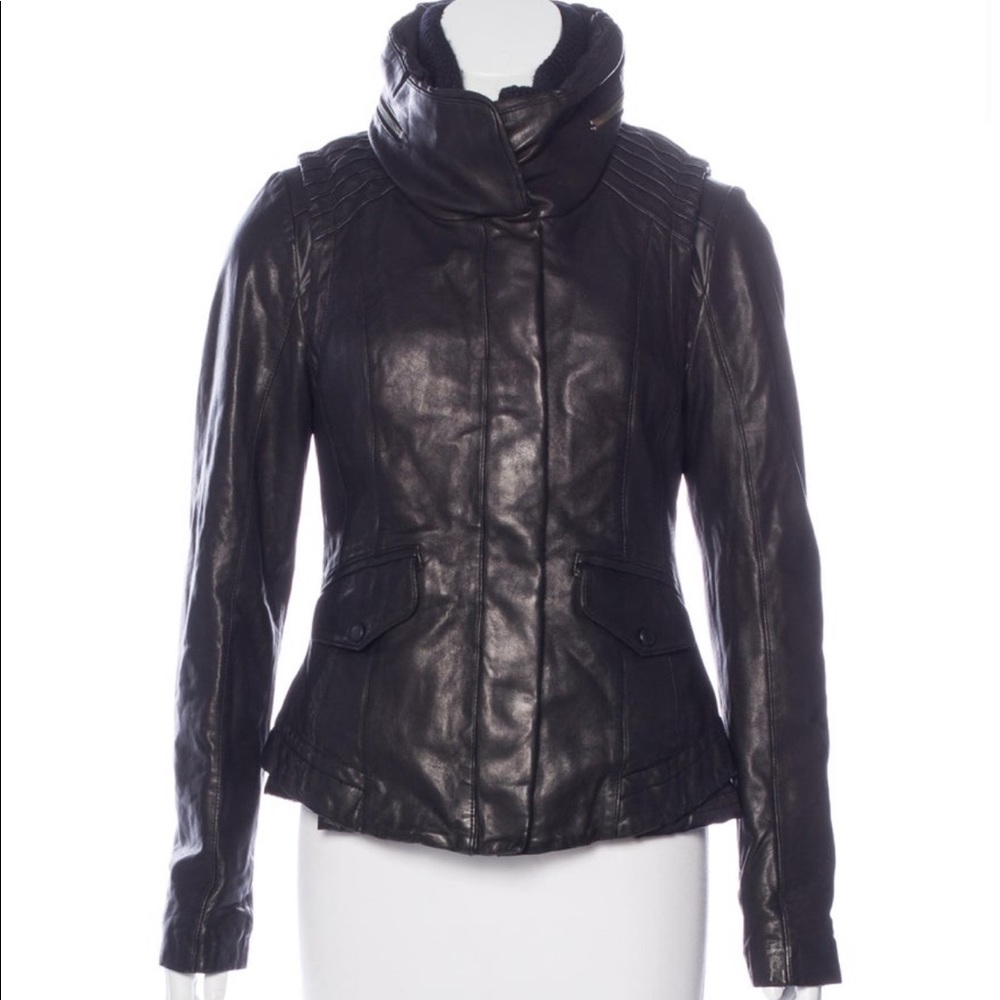 Mackage - Black Leather Jacket